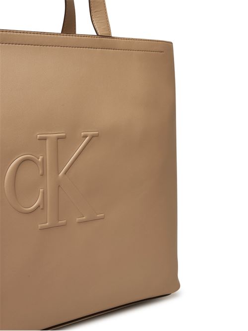 SCULPTED SLIM TOTE34 CALVIN KLEIN JEANS | LV04K3070G/PBF
